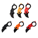 Mini folding knife camping outdoor survival knife portable knife outdoor knife stainless steel mini claw knife
