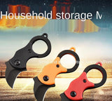 Mini folding knife camping outdoor survival knife portable knife outdoor knife stainless steel mini claw knife