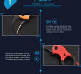 Mini folding knife camping outdoor survival knife portable knife outdoor knife stainless steel mini claw knife
