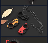 Mini folding knife camping outdoor survival knife portable knife outdoor knife stainless steel mini claw knife