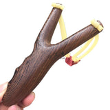 Solid wood slingshot massage handshake comfortable slingshot personality entertainment outdoor leisure slingshot