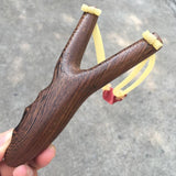 Solid wood slingshot massage handshake comfortable slingshot personality entertainment outdoor leisure slingshot