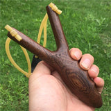 Solid wood slingshot massage handshake comfortable slingshot personality entertainment outdoor leisure slingshot