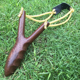 Solid wood slingshot massage handshake comfortable slingshot personality entertainment outdoor leisure slingshot