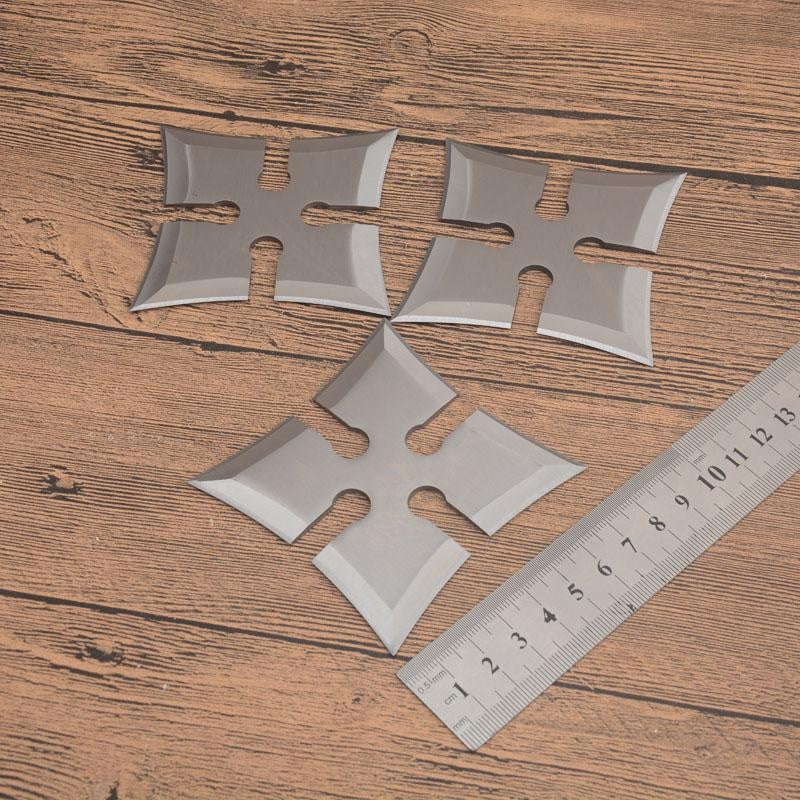 3pcs Darts Ninja Kunai Hunting Knives Tactical Fixed Blade Throwing Knife Set with Sheath