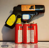 Self-defense and anti-riot fire protection equipment, emergency supplies, beast drive, fire dry powder fire extinguishing artifact spray gun, small family car on-board