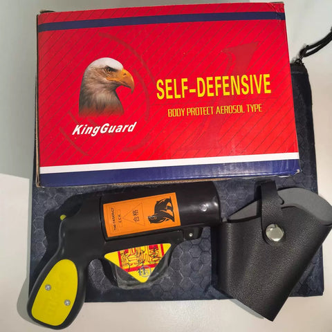 Self-defense and anti-riot fire protection equipment, emergency supplies, beast drive, fire dry powder fire extinguishing artifact spray gun, small family car on-board
