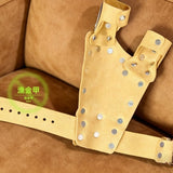 Fishing golden armor fish dart new fish dart hand guard 1.0 thick steel plate hand guard slingshot shooting fish hand guard armor hand guard