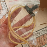 New automatic loading, explosive slingshot with magazine, fast beading toy, full set of magnetic magnetic elastic rack