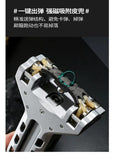 Aluminum alloy mechanic magazine High-precision mechanical magazine Magnetic suction rapid-fire continuous-fire artifact Portable automatic loading slingshot