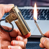 Metal Waterproof Permanent Match Lighter  New  Starter Free Fire Torch Kerosene Oil Gasoline Outdoor Survival Tool