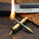 Metal Waterproof Permanent Match Lighter New Fire Starter Free Fire Torch Kerosene Oil Gasoline Outdoor Survival Tool