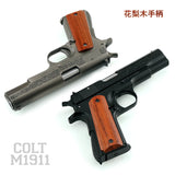1:2.05 Colt M1911 Inscription Special Commemorative Edition Shell Throwing Model (rosewood handle) Non-firing