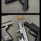 1:2.05 Alloy model military model shell throwing USP model metal children can not be launched