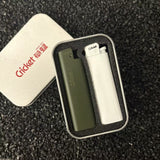 【QINQUAN】Original and genuine Cricket Grasshopper lighter explosion-proof and durable creative retro value pulley lighter gift