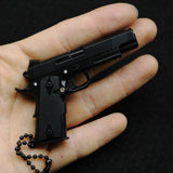 1:3 gun model ordinary disassembly M92F Beretta gun model keychain foreign trade on-hook cannot be fired