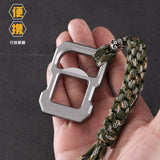 Alloy Thickened Finger Tiger Outdoor Self-Defense Products Self-Defense Vehicle Multifunctional Survival Window Breaker
