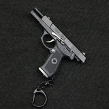 1:3 shell throwing gun mold metal toy 92 type gun model shell throwing 92 gun keychain hanging machine foreign trade cannot be launched