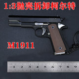 1:3 Model M1911 Colt Gun Keychain Shell Disassembly Alloy Foreign Trade Cross-border Non-firing