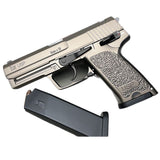 1:2.05 Alloy model military model shell throwing USP model metal children can not be launched