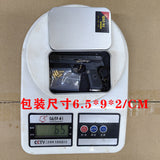 1:3 shell throwing gun mold metal toy 92 type gun model shell throwing 92 gun keychain hanging machine foreign trade cannot be launched