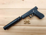 Miniature 1:3 fifth-generation G17 Glock, model, non-launchable
