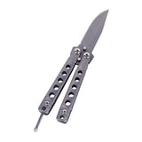 Butterfly knife CSGO mini folding knife unpacking tool knife keychain knife folding knife portable pocket knife