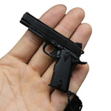 1:3 gun model ordinary disassembly M1911 Colt model keychain foreign trade on-hook cannot be fired