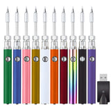 510 preheated VERTEX650mAh 350mAh diameter 14mm11.2mm three-speed voltage regulating battery pole electric soldering iron
