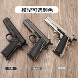 1:2.05 Model D shell throwing M1911 Colt, metal model child removable, non-firing