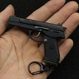 1:3 shell throwing gun mold metal toy 92 type gun model shell throwing 92 gun keychain hanging machine foreign trade cannot be launched