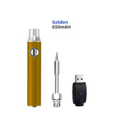 510 preheated VERTEX650mAh 350mAh diameter 14mm11.2mm three-speed voltage regulating battery pole electric soldering iron
