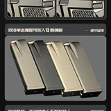 1:2.05 Alloy model shell throwing Browning M1935 metal disassembly generation, non-firing