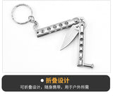 Practice Knife Pocket Knife Unbladed Fancy Practice Training Folding Hand Shaker