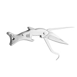 【Free gift】 304 stainless steel toothpick knife tooth picking, portable ultra-fine anti-blocking hook crochet can open the bottle and buckle the teeth multi-function