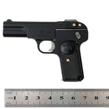 1:2.05 alloy model metal shell throwing M1900 Browning military model children can not launch