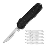 Hot Sale Mini Wilderness Camping Folding Knife Retractable Knife Student Art Portable Tool Knife Paper Cutting Unpacking Outdoor Knife