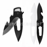 【Free gift】Stainless Steel Mini Folding Multifunctional Bottle Opener Knife Portable Unpacking Knife Keychain Folding Unpacking Knife