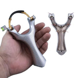 Tiangang 8 Pulley New Enhanced Slingshot Multifunctional Metal Pulley Bow Precision Fish Shooting Professional Bead Shooting Slingshot