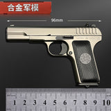 1:2.05 Alloy shell throwing model TT33 Tokarev model 54 Children non-firing