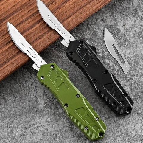 Hot Sale Mini Wilderness Camping Folding Knife Retractable Knife Student Art Portable Tool Knife Paper Cutting Unpacking Outdoor Knife