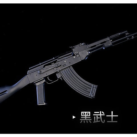 1:2.05 Alloy military model, shell throwing AK47 model metal assault step ornament, non-firing