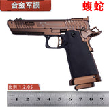 1:2.05 Military model shell throwing G34TTIPITVIPER pit viper, model alloy child non-launch