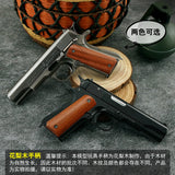 1:2.05 shell throwing M 19.11 million throwing Colt pear flower wood grain shell throwing disassembly generation can not be launched