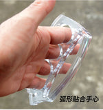 Polycarbon Tiger Finger Four-Finger Hand Support Hand Buckle Glove Self-Defense Weapon Ring Ring Legal Finger Tiger Self-Defense Supplies Equipment
