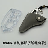 Polycarbon Tiger Finger Four-Finger Hand Support Hand Buckle Glove Self-Defense Weapon Ring Ring Legal Finger Tiger Self-Defense Supplies Equipment