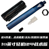 Mechanical Swing Stick Three-section Telescopic Stick Light Machine Heavy Machine Swing Stick Portable Defense Vehicle Self-Defense Legal Weapons