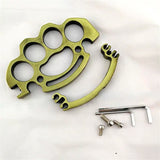 Fist buckle slingshot alloy disassembly King Kong man two card slingshot shelf outdoor competition actual competition finger single bow device
