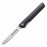 The manufacturer supplies carbon fiber unpacking knife, portable cutting rope, engraving knife, mini multi-functional folding scalpel art