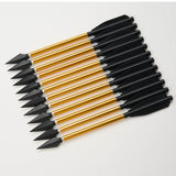 2025 12 boxed 6.25-inch blade arrow short arrow exchangeable arrow 17cm short arrow shooting competitive arrow | POPOTR